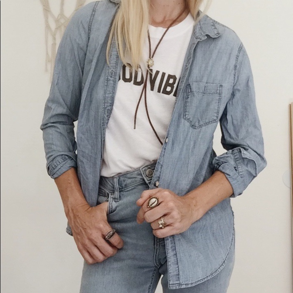Gap Denim Button Up